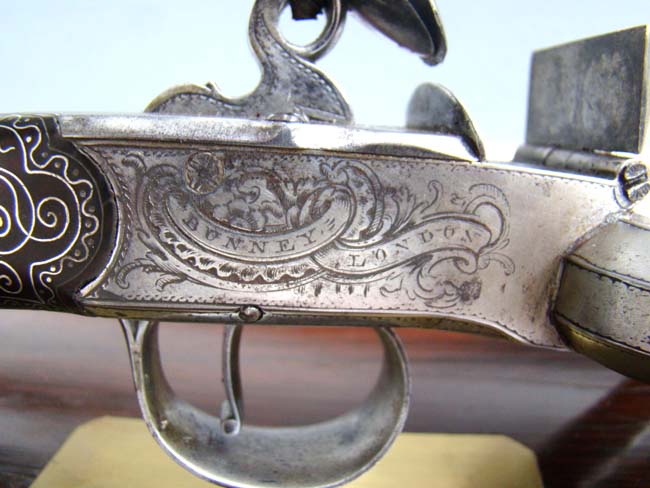 An exceedingly rare and possibly unique 5 barreled “Duckfoot“ pistol made by Joseph Bunney circa 1776 — image 6